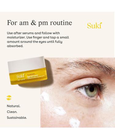 Suki Skincare Eye Lift Renewal Cream with Resveratrol, Caffeine, Vitamin C - 15ml - Buy Online on GoSupps.com