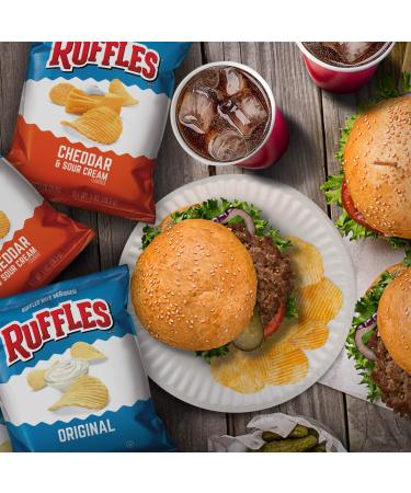 Buy Frito Lay Ruffles Chips & Lay's Ranch Dip Cups Variety Pack - 24 Count | International Shipping Available - Buy Online on GoSupps.com