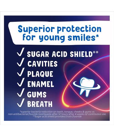 Colgate Total Toothpaste for kids 7 - 12 years old 4 Pack 50ml Tubes | Whole Mouth Health* | Mild Mint 50 ml (Pack of 4) Junior - Buy Online on GoSupps.com