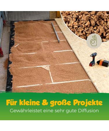 10 Liters Medium Cork Granulate (3-8 mm) - Ideal Terrarium Substrate for Reptiles Decoration & Model Building | International Shipping - Buy Online on GoSupps.com