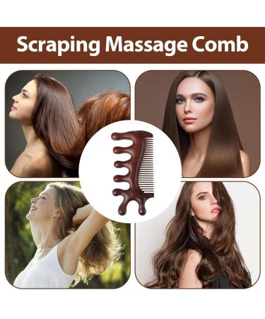 Handmade Scalp Massage Device | Portable Antistatic Comb for Hair Loss Prevention | Ideal for Head Neck & Shoulders - Buy Online on GoSupps.com