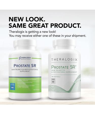 Theralogix Prostate SR Saw Palmetto & Beta-Sitosterol Supplement - 90 Day Supply | USA Made | NSF Certified - Buy Online on GoSupps.com