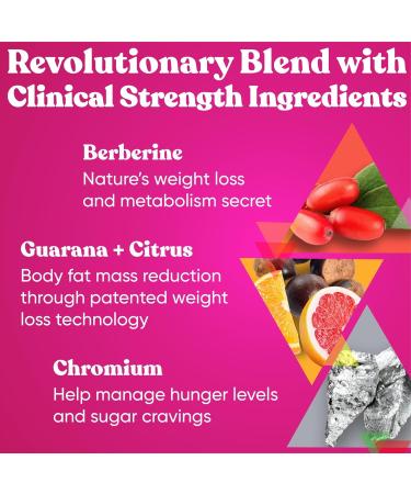 Metabolism for Her - Women's Weight Loss Pills | Appetite Suppressant Fat Burner & Metabolism Booster - 60 Veg Capsules - Buy Online on GoSupps.com