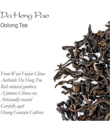 Da Hong Pao Oolong Tea 25g - Authentic Wuyi Rock Wu Long Tea - Big Red Robe Dahongpao - Buy Online on GoSupps.com