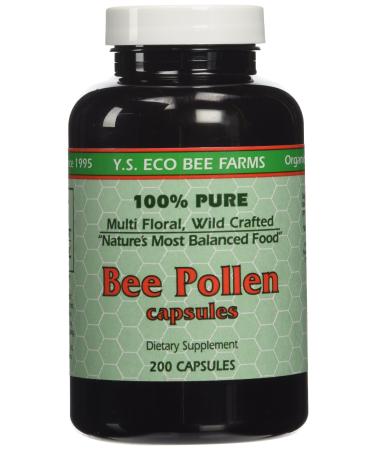 Y.S. Eco Bee Farms Bee Pollen 200 Capsules