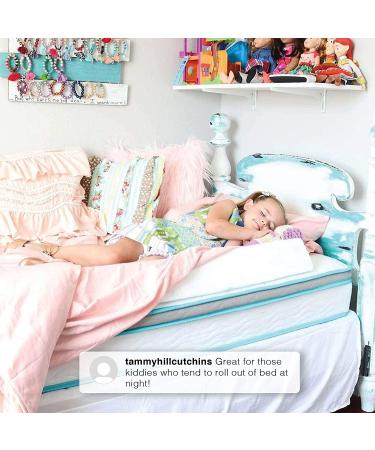 Delta Children Extra Long Foam Bedrail Bumper - Guardrail for Toddlers & Kids with Water-Resistant  Non-Slip & Machine Washable Cover - 1pk  White 56x 6x 4.5 Inch (Pack of 1) - Buy Online on GoSupps.com