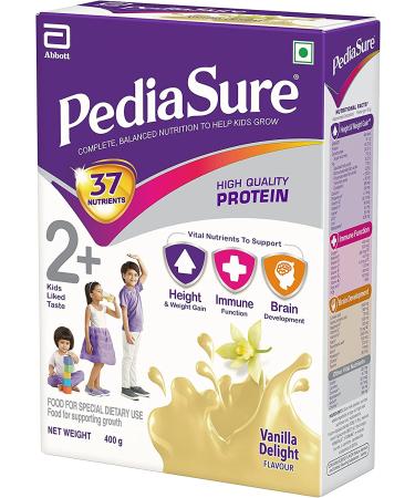 Pediasure Abbott Vanilla Delight 400g Refill - Nutritional Supplement for Kids - Buy Online on GoSupps.com