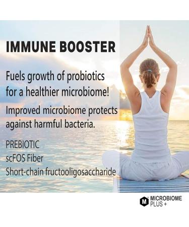 Microbiome Plus Prebiotics scFOS Prebiotic Fiber Boosts Probiotic Benifits GI Digestive Supplements Allergy Safe and Gluten-Free for Men and Women (1 Month Supply) (1) - Buy Online on GoSupps.com