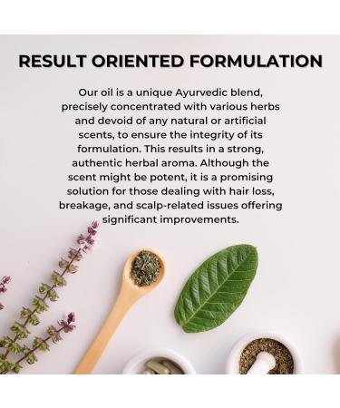 Scalp Revitalizing Ayurvedic Hair Oil | Natural Herbal Treatment for Hair Fallout & Scalp Care | 100% Natural Hair Care - Buy Online on GoSupps.com