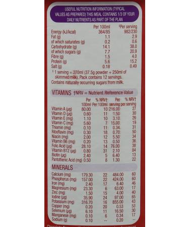 SlimFast Powder Rich Chocolate 450g - Chunky Chocolate Flavor - 1 Pack - Buy Online on GoSupps.com