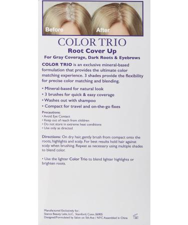 Color Trio Root Cover Up | Dark Blonde - Shop Internationally for Instant Hair Color Solutions - Buy Online on GoSupps.com