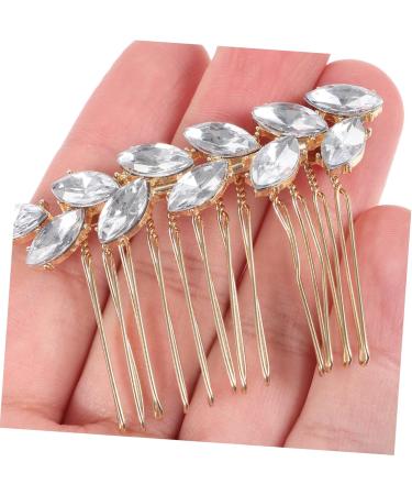 FRCOLOR Fashion Diamond Hair Accessories Wedding Hair Clip Glitter Hair Clip Hair Toppers for Women Hair Bows for Women Wedding Decoration Hair Comb for Girls Hair Combs Fashion - Buy Online on GoSupps.com