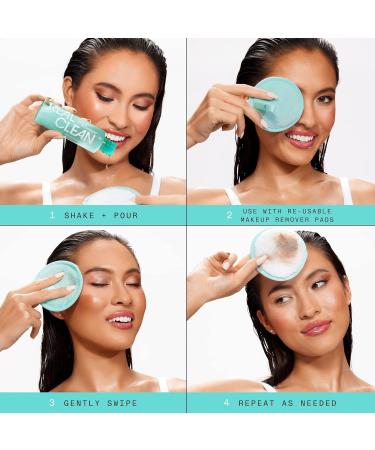 Real Techniques In-The-Clear Eye Makeup Remover - Gentle Vegan Cruelty-Free with Hyaluronic Acid & Vitamin C - 4 fl. oz - Buy Online on GoSupps.com