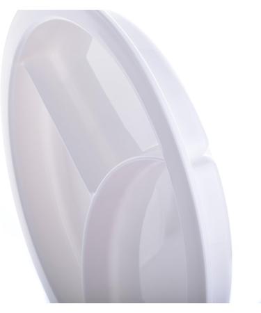 Ability Superstore White Divided Plate - Buy Online on GoSupps.com