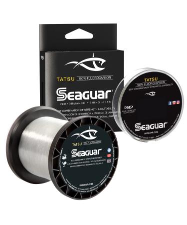 Seaguar Tatsu, Strong and Supple, Premium, 100% Fluorocarbon Performance Fishing Line, Virtually Invisible 6-Pounds/200-yards