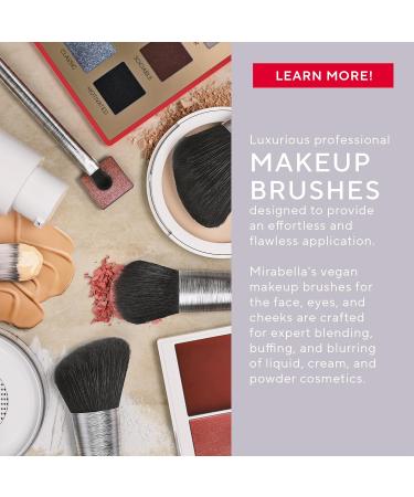 Mirabella Eyeshadow Brush - Premium Cruelty-Free Makeup Brush for Flawless Blending | Luxury Professional Brush Collection - Buy Online on GoSupps.com