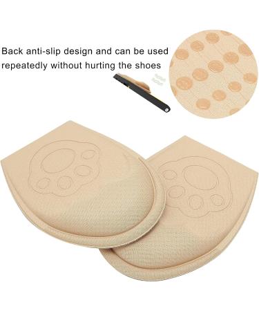 Buy Women s Round Forefoot Pads - Soft Breathable Anti-Slip Cushioning Shoe Inserts (Skin Color) | International Shipping Available - Buy Online on GoSupps.com