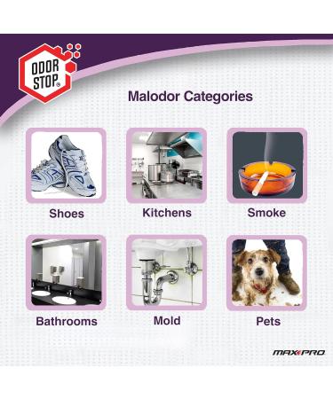 4-Pack ODOR STOP Fabric & Air Refresher - Lavender & Vanilla | 1.4 oz | Refresh Your Home International Shipping - Buy Online on GoSupps.com