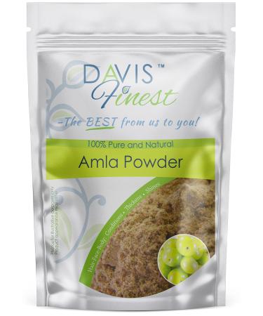 Davis Finest Amla Powder Hair Growth Strengthening Thickening Volumising Anti Frizz Shine Brightening Deep Conditioning Hair Mask Natural Beauty Face Treatment Mask 100g 100 g (Pack of 1)
