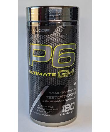 Cellucor P6 Ultimate GH Test Booster for Men  Growth Hormone Support Pills for Protein Synthesis & Fat Metabolism  180 Capsules - Buy Online on GoSupps.com