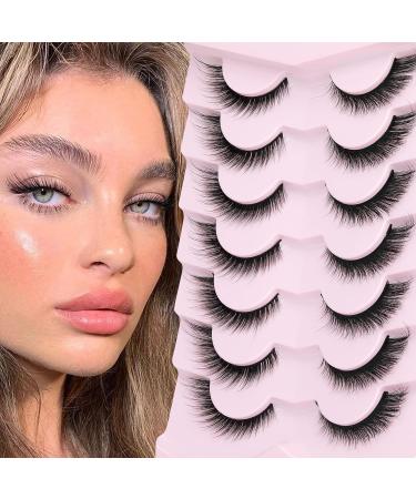 Fox Eye Lashes - EYDEVRO 15mm Mink Angel Wing False Eyelashes for Natural Cat Eye Look - Buy Online on GoSupps.com