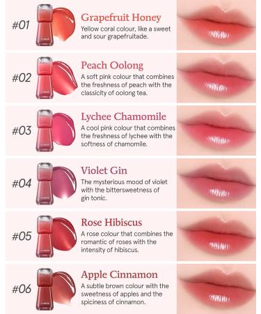 THESAEM Saemmy's Ade Shot Tint - Korean Water Gel Lip Stain Long-Lasting Moisturizing Finish Buildable Gloss - 06 Apple Cinnamon - International Shipping Available - Buy Online on GoSupps.com
