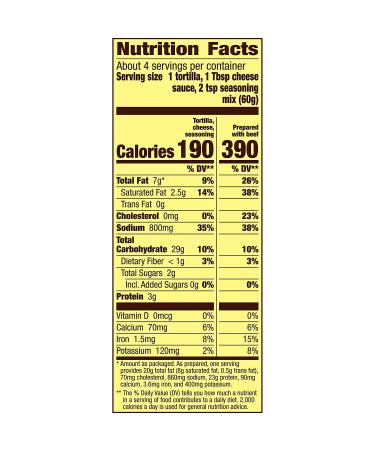 Old El Paso Soft Taco Bake Dinner Kit 8.4 oz Box - Pack of 6 - Buy Online on GoSupps.com