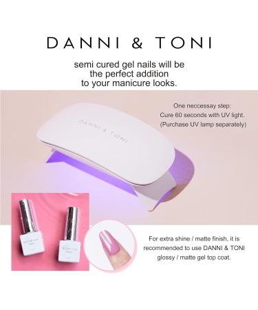 DANNI & TONI 28 Stickers Semi Cured Nail Wraps - Crime Scene Gel Nail Polish Strips - Buy Online on GoSupps.com