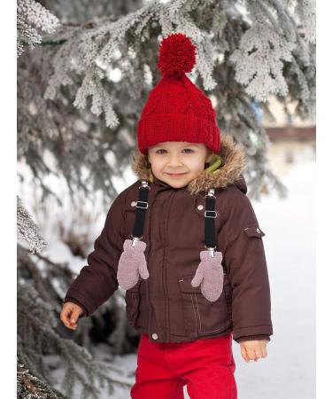 6 Pairs Kids Magic Stretch Mittens - Thermal Winter Gloves for Boys Girls 1-4 Years - Mixed Color - Buy Online on GoSupps.com