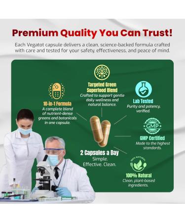 Premium Organic Chlorella Complex 10-in-1 Formula with Spirulina, Wheatgrass, Moringa, CoQ10 & Ashwagandha Supports Natural Energy & Antioxidant Balance 150 Capsules 150 count (pack of 1) - Buy Online on GoSupps.com