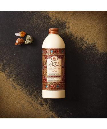 Tesori d'Oriente Bagno Crema Byzantium Lot de 8 bains moussants la rose noire et au labdanum nettoient la peau et nourrissent et hydratent 500 ml + porte-cl s Beni Culinari - Buy Online on GoSupps.com
