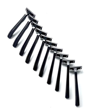 100 Box Bullet Blades Black Razor Blades - High Quality Disposable Stainless Steel Twin Blade Razors for Men and Women - Buy Online on GoSupps.com