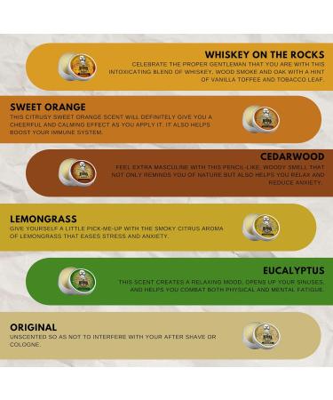 Premium Unscented Moustache & Beard Wax (15ml) - Natural Ingredients for Strong Hold and Growth Promotion - Moisture Resistant - Pack of 1 - Buy Online on GoSupps.com