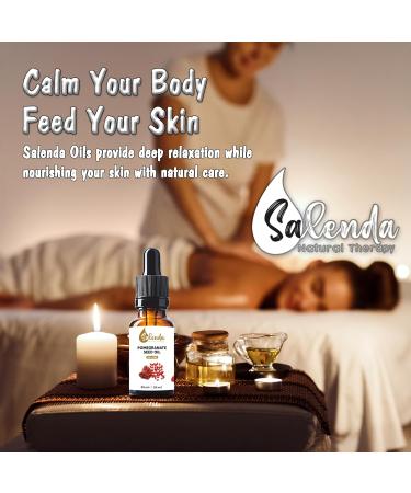 Salenda Pomegranate Seed Oil 100% Pure Cold Pressed Pomegranate Oil for Face 1 Fl Oz (30 ml) - Buy Online on GoSupps.com