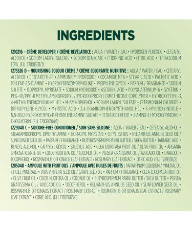 GARNIER Nutrisse Cream Permanent Hair Colour 30 Intense Dark Brown 100% Grey Coverage Nourished Hair Enriched With Avocado Oil 1 Application BROWN SHADES 30 Intense Dark Brown - Buy Online on GoSupps.com
