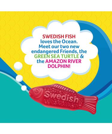 Swedish Fish & Friends Soft Chewy Candy 3.59oz (12 Pack) - Mixed Fruit Assortment - Buy Online on GoSupps.com