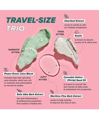 I Dew Care Kitten My Balance Trio - Balancing & Calming Skincare Set - Buy Online on GoSupps.com