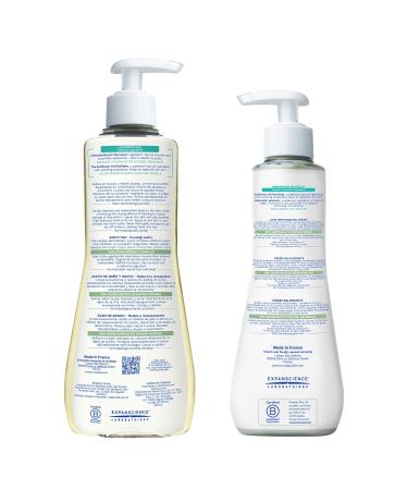 Mustela Stelatopia Eczema Gift Set - Bath Time Essentials for Sensitive Skin | Natural Avocado & Sunflower Oil | EWG Verified | 2 Items Cleansing Oil & Cream - Buy Online on GoSupps.com