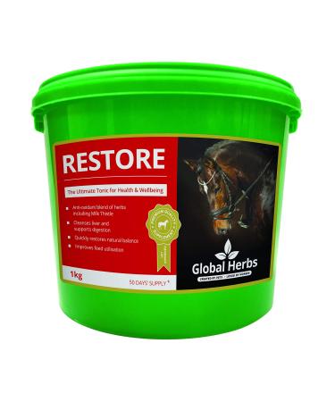 Global Herbs Restore 1 kg (Pack of 1) Transparent