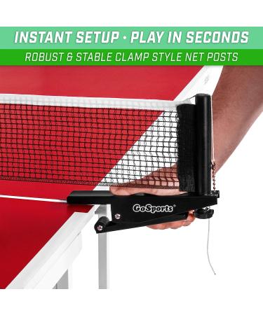 GoSports Universal Regulation Table Tennis Net - 72 Inch Tournament Net with Clamps - Buy Online on GoSupps.com