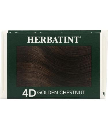 Herbatint Hair Color Golden Chestnut 4D - 4.56 Fl Oz | Natural Long-Lasting Hair Dye for Vibrant Color | International Shipping Available - Buy Online on GoSupps.com