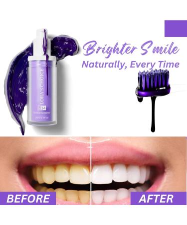 GOODY 2'S Lora Choice V34 Purple Toothpaste Tooth Stain Concealer Teeth Whitening Booster Color Correcting Serum for Brighter Teeth 30ml - Buy Online on GoSupps.com