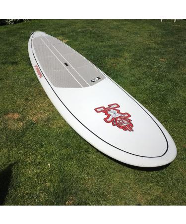 Premium 12 Piece SUP Surf Traction Pad Set - White/Black/Grey Black - Longboard & Paddleboard Deck Grip EVA Foam with 3M Adhesive - Buy Online on GoSupps.com