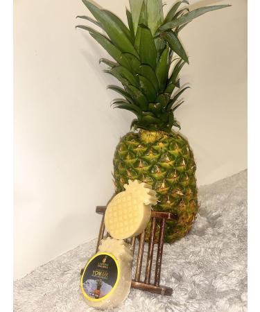Organic Pineapple Yoni Bar Soap | PH Balanced Feminine Cleansing Bar (Eliminates Odor, Itching, and Moisturizes) - 1 Pack - Buy Online on GoSupps.com