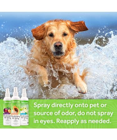 TropiClean Deodorizing Pet Spray Cologne - Lime & Coconut Scent - Natural Ingredients - Long Lasting - Made in USA - 8 oz - Buy Online on GoSupps.com
