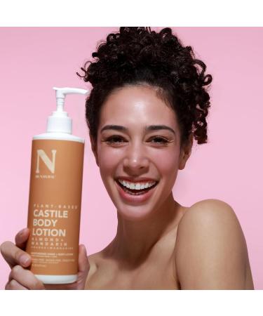 Dr. Natural Castile Body Lotion - Cr me l g re au beurre de karit - Soin doux pour hommes et femmes - Amande et mandarine - 473 ml - Buy Online on GoSupps.com