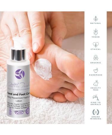 Peppermint cool foot lotion organic foot cooling cream aloe vera and peppermint oils foot cooling lotion for hot feet and smelly feet foot cooling products vegan paraben free. - Buy Online on GoSupps.com