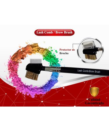 Younique Professional Makeup Brush Set - Lash Comb & Brow Brush for Flawless Makeup Application | International Shipping Available - Buy Online on GoSupps.com
