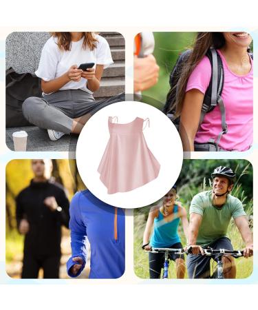 UV Protection Face Masque | Sun Masque SPF Face Cover - UV Masque Cooling Sun Face Cover Sunscreen Masque Full Face Shield Face & Neck UV Protector Pink - Buy Online on GoSupps.com