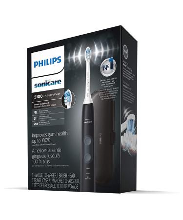 Philips Sonicare ProtectiveClean 5100 Gum Health Electric Toothbrush - Black HX6850/60 - Buy Online on GoSupps.com